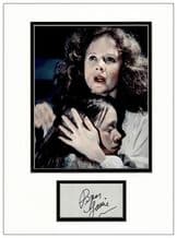 Piper Laurie Autograph Signed Display - Carrie