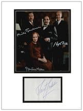Poirot Cast Autograph Signed Display