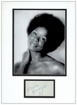Randy Crawford Autograph Signed Display