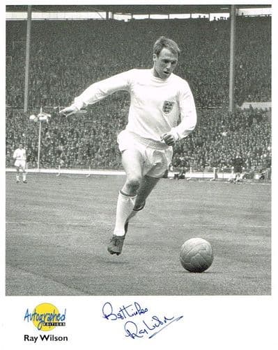 Ray Wilson Autograph Signed Photo