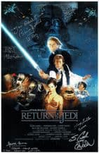 Return of the Jedi  Autograph Signed Photo - Star Wars