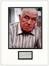 Richard Wilson Autograph Signed - One Foot In The Grave