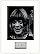 Robin Askwith Autograph Signed Display