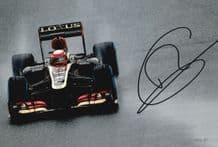 Romain Grosjean Autograph Signed Photo