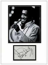 Sammy Davis Jr Autograph Signed