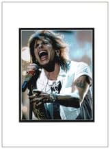 Steven Tyler Autograph Photo - Aerosmith