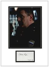 Terence Rigby Autograph Signed Display - Tomorrow Never Dies