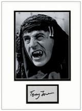 Terry Jones Autograph Display - Life of Brian