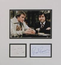 The Likely Lads Autograph Signed Display