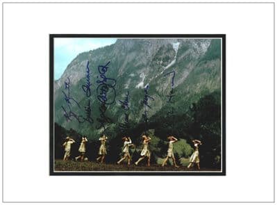 The Sound of Music Signed Photo  - Von Trapp Children