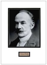Thomas Hardy Autograph Signed Display