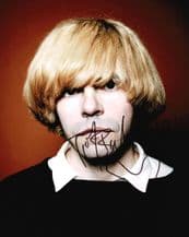 Tim Burgess Autograph Photo Signed - The Charlatans