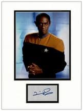 Tim Russ Autograph Display - Star Trek: Voyager