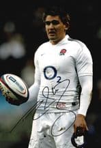 Toby Flood Autograph Signed Photo - Rugby