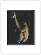 Tom Daley Autograph Signed Photo - Diving
