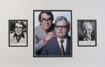 Two Ronnies Autograph Signed Photo Display
