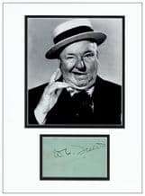W C Fields Autograph Signed Display