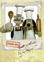 Wallace & Gromit Autograph Signed Photo - Nick Park