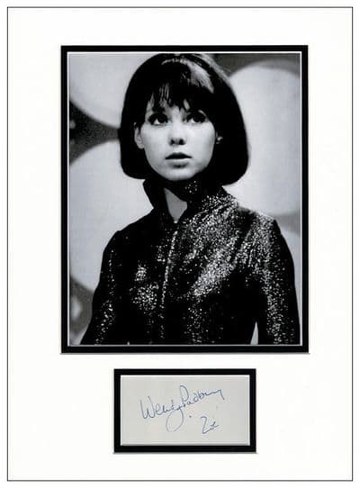 Wendy Padbury Autograph Signed Display - Dr Who