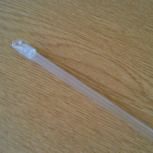 Made to measure clear venetian wand  any size up to  1200mm (approx 47") long