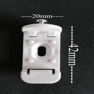 Narrow  (28mm) Plastic Top Fix Brackets