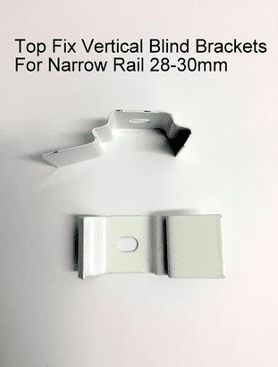 Narrow  (28mm) Top Fix Brackets