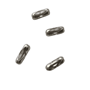 Pack of 4 Metal chain connectors (to fit number 6, 3.2mm ball chain)