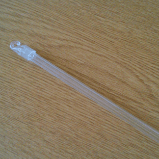 Replacement wand for venetian blind, Clear 1000mm (approx 39") long