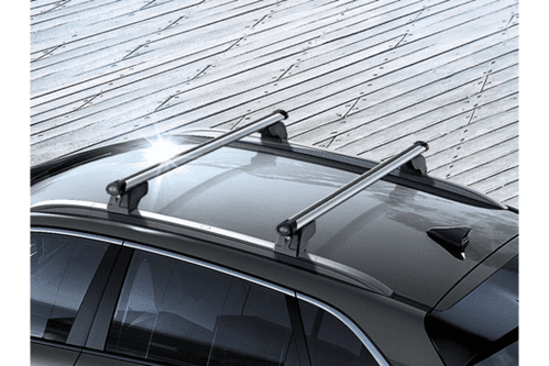 Kia E-Niro (2021-) Cross Bar Set with T- Track System, Aluminium