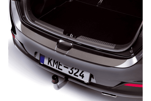 Kia Cee'd (2016-2018) Rear Bumper Protection Foil - Black