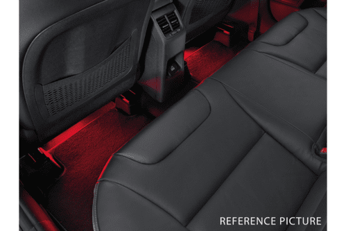 Kia E-Niro (2019-2020) Led Footwell Illumination (Red) Rear