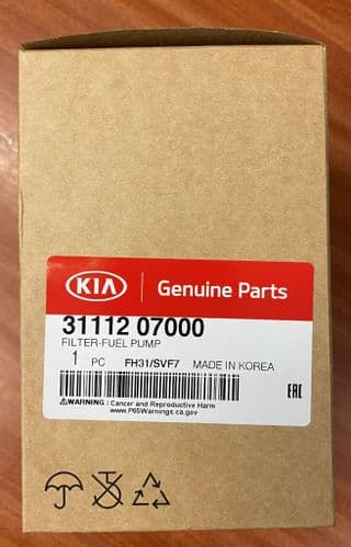 Kia Picanto Fuel Filter