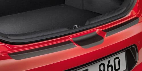 Kia Pro Cee'd GT 3 Door (2013-2015) Rear Bumper Protection Foil Black