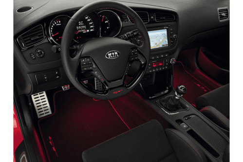 Kia Pro Cee'd GT 3 Door (2016-2018) Red LED Lighting Foot Area