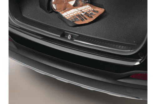 Kia Sorento (2018-2020) Rear Bumper Protection Foil (black)