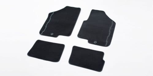 Kia Soul (2011-2013) Velour carpet mats, step design, RHD