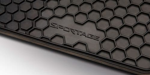 Kia Sportage (2011-2013) Rubber mats, tailored, RHD