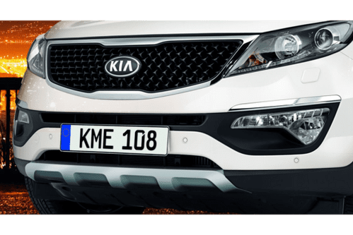 Kia Sportage (2014-2015) Parking sensors, front