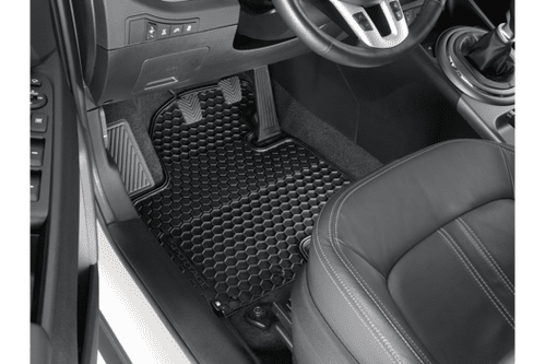 Kia Sportage (2014-2015) Rubber mats, tailored, RHD