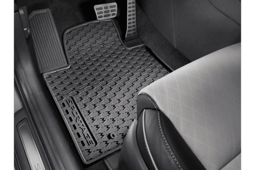 Kia Sportage (2016-2018) All Weather Floor Carpet Mats - Black, Set of 4, RHD, Durable - Custom Made