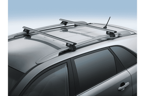 Kia Stonic Roof Rail Cross Bars Aluminium T Track