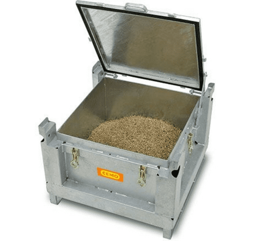Battery Steel Collection Container - 11201