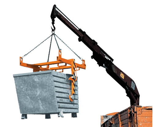 Crane Lifting Traverse for Stacking Tipper Skips