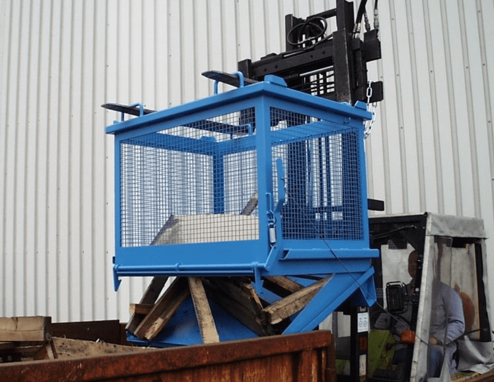 Drop Bottom Container Mesh Sides  Type SB-G 1000