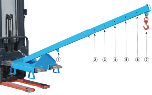 Forklift Extendable Loading Arm - Type LAT