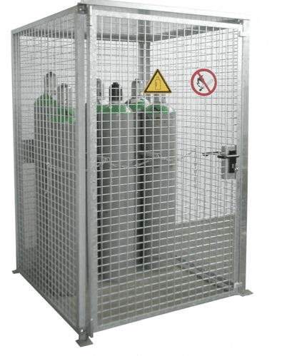 Gas Cylinder Cage With Roof for 16 Cylinders: GFC-M0/D