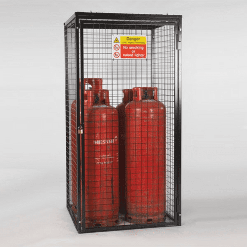 Gas Cylinder Storage Cage 4 x 47 kg Cylinders GC20