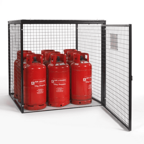 Gas Cylinder Storage Cage 9 x 19 kg Cylinders GC25