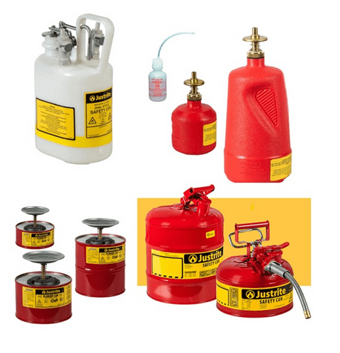 Justrite Safety Containers