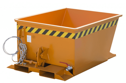Swarf Tipping Container for Tugger Train. Type SGU-RZ
